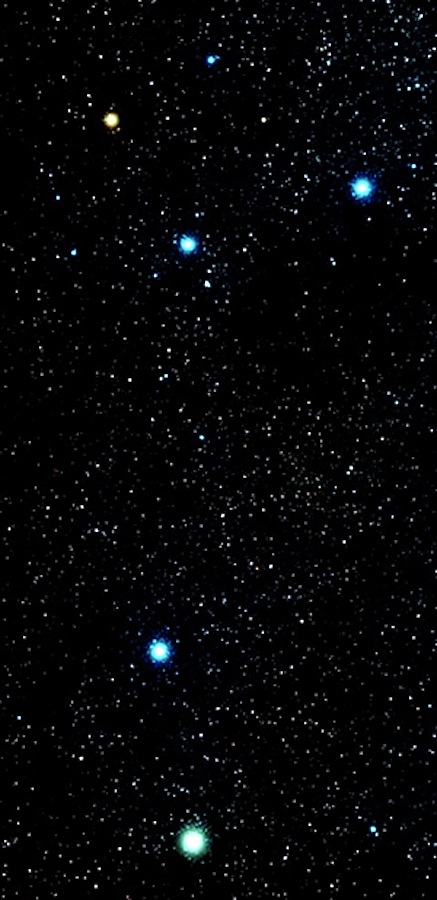 southern cross - how we saw it but not my pic as did not have tripod